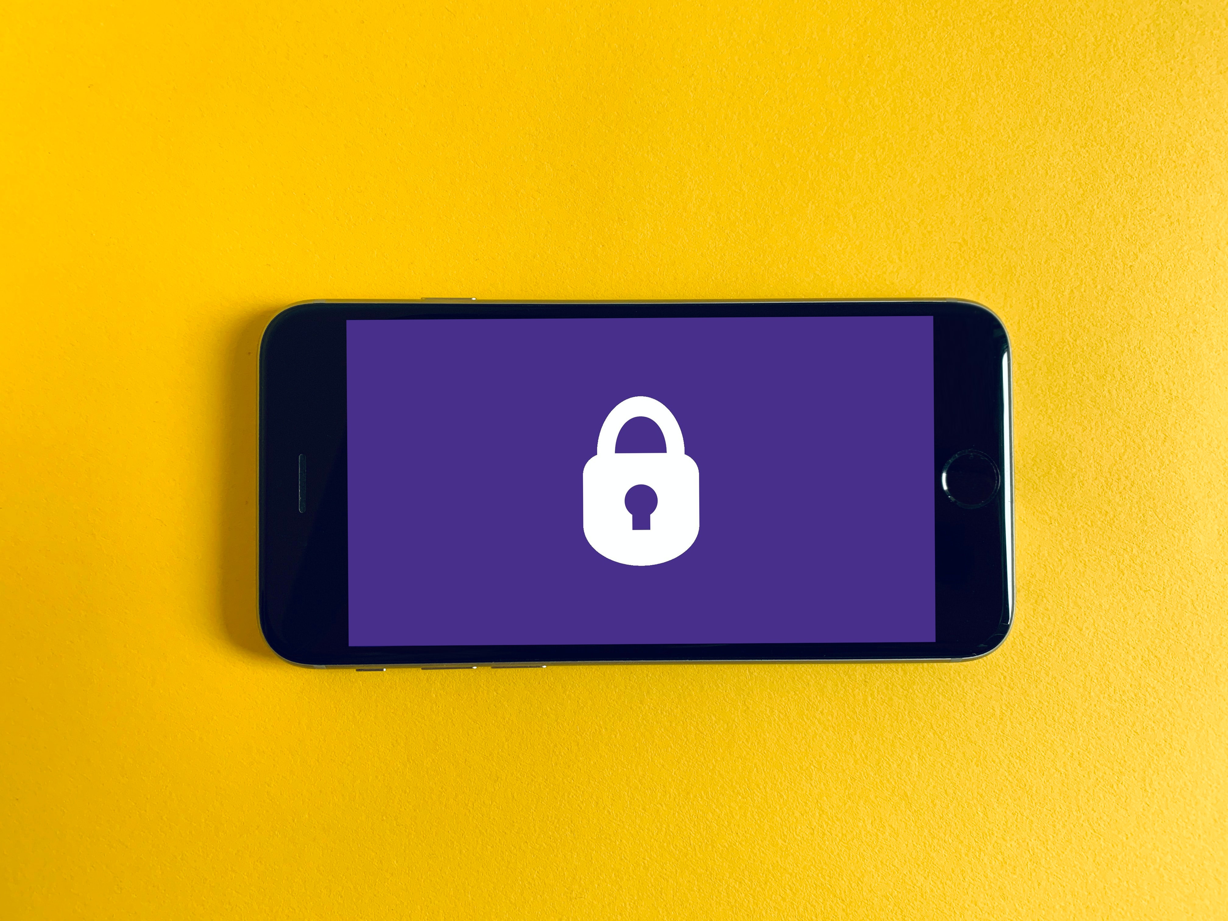 Mobile phone with secure logo