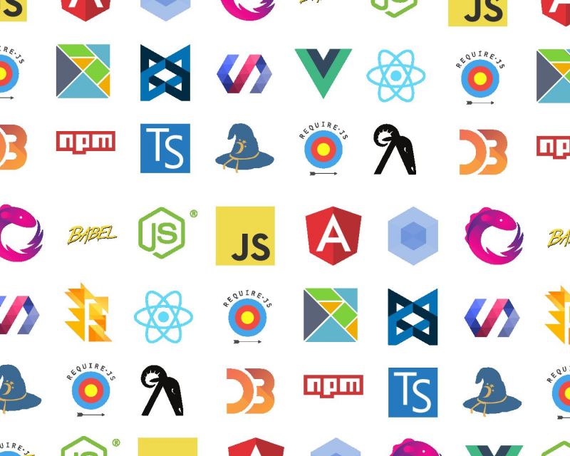 List of javascript framework logos