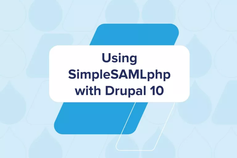Using SimpleSAMLphp with Drupal 10