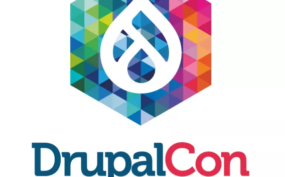 DrupalCon vertical logo