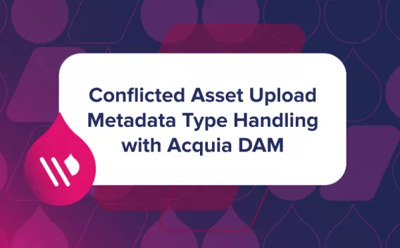 Conflicted Asset Upload Metadata with Acquia DAM