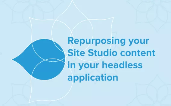 Site Studio JSON